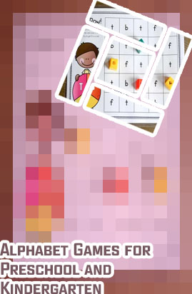 Alphabet recognition games