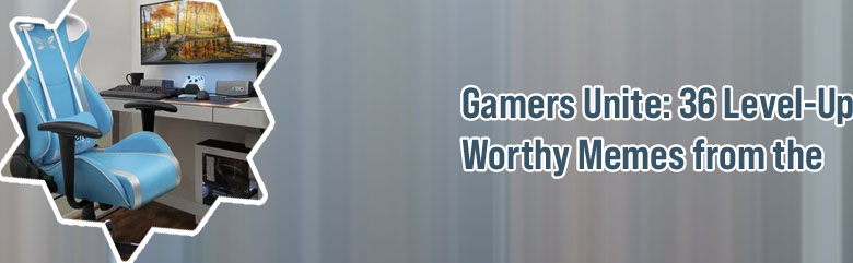 Gamers unite gaming chair