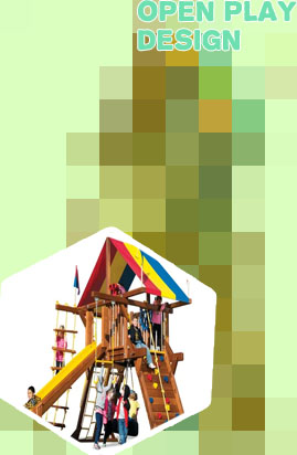 Rainbow play structures