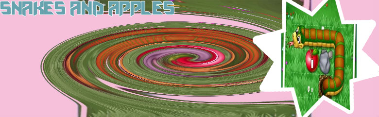 Snake eating apple game