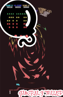 Space invaders game play